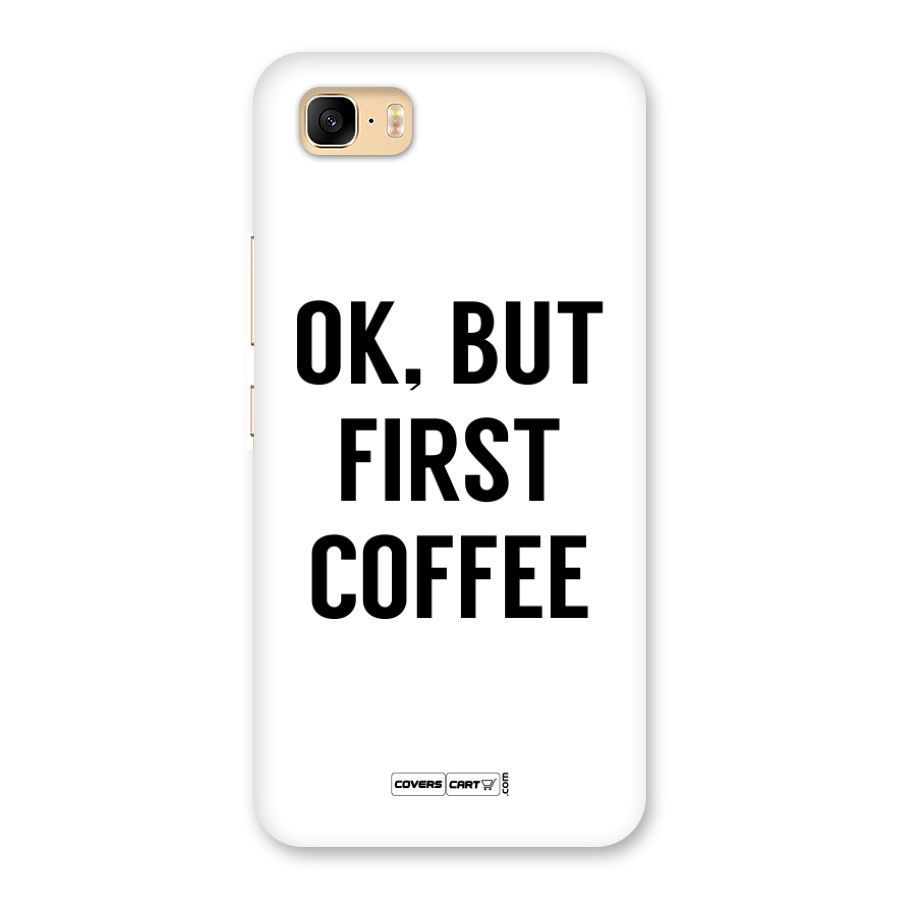 OK But First Coffee Back Case for Zenfone 3s Max