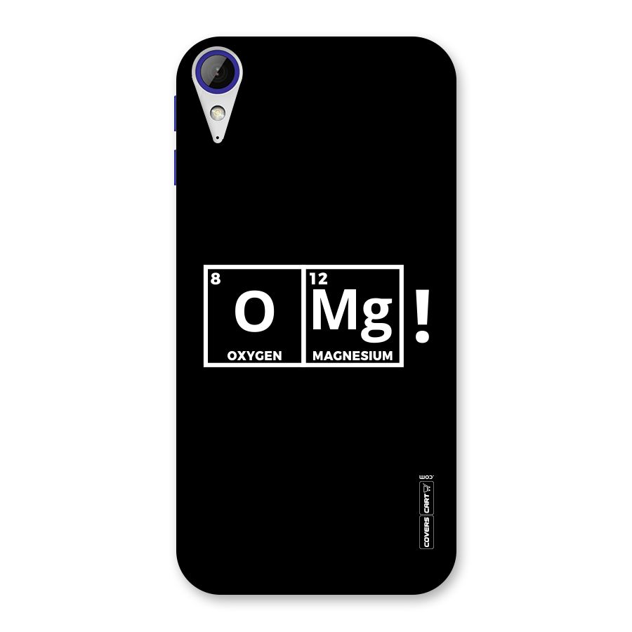 OMG Chemistry Pun Back Case for Desire 830