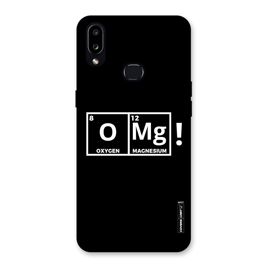 OMG Chemistry Pun Back Case for Galaxy A10s