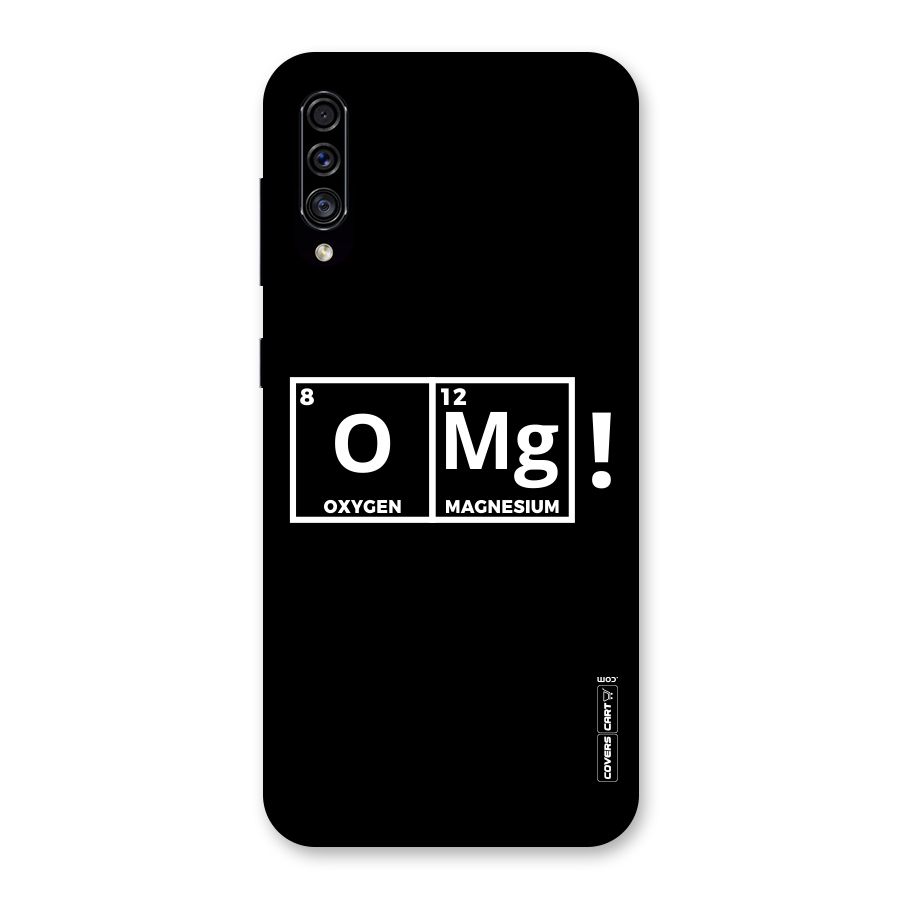 OMG Chemistry Pun Back Case for Galaxy A30s