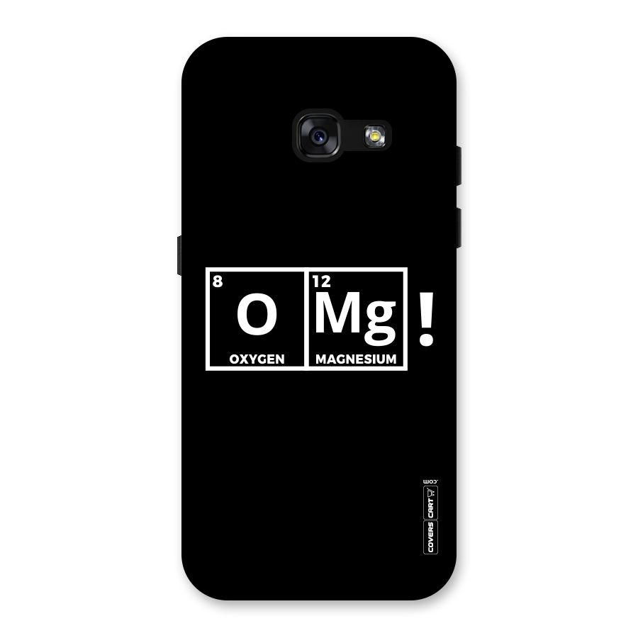 OMG Chemistry Pun Back Case for Galaxy A3 (2017)