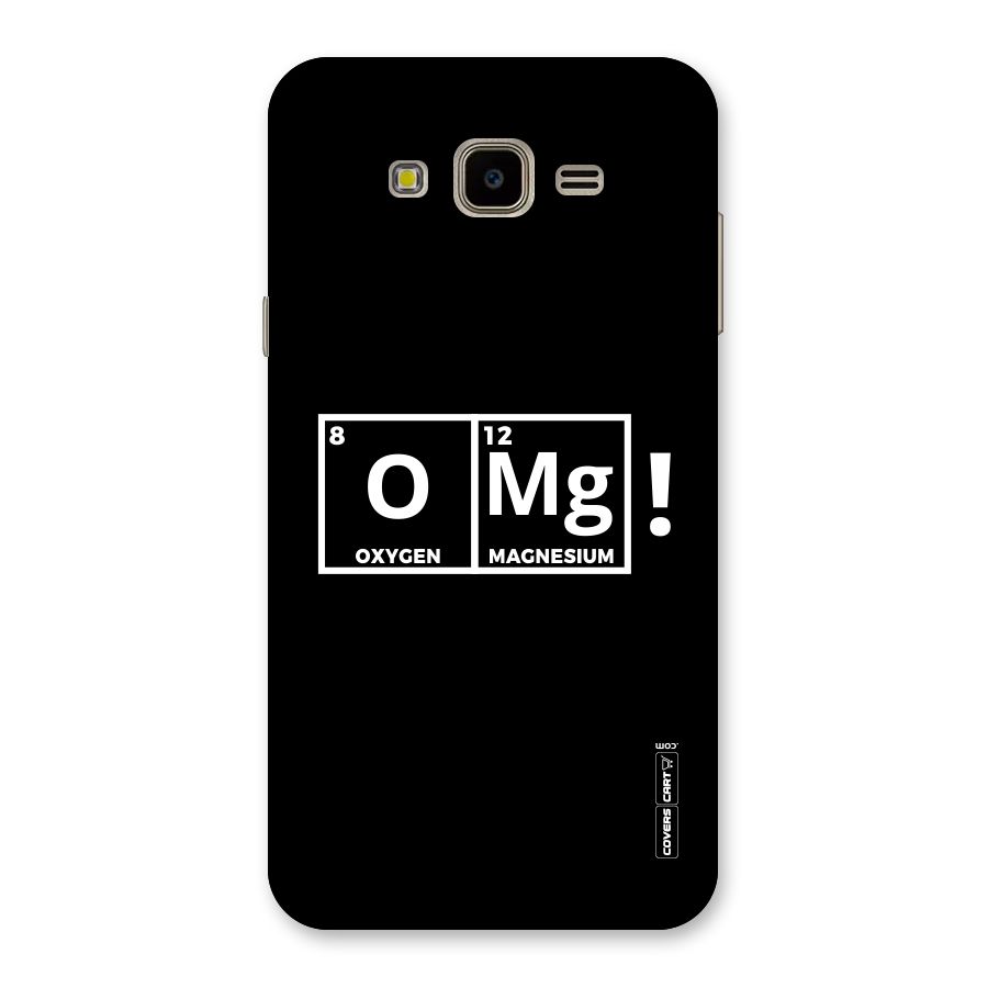 OMG Chemistry Pun Back Case for Galaxy J7 Nxt
