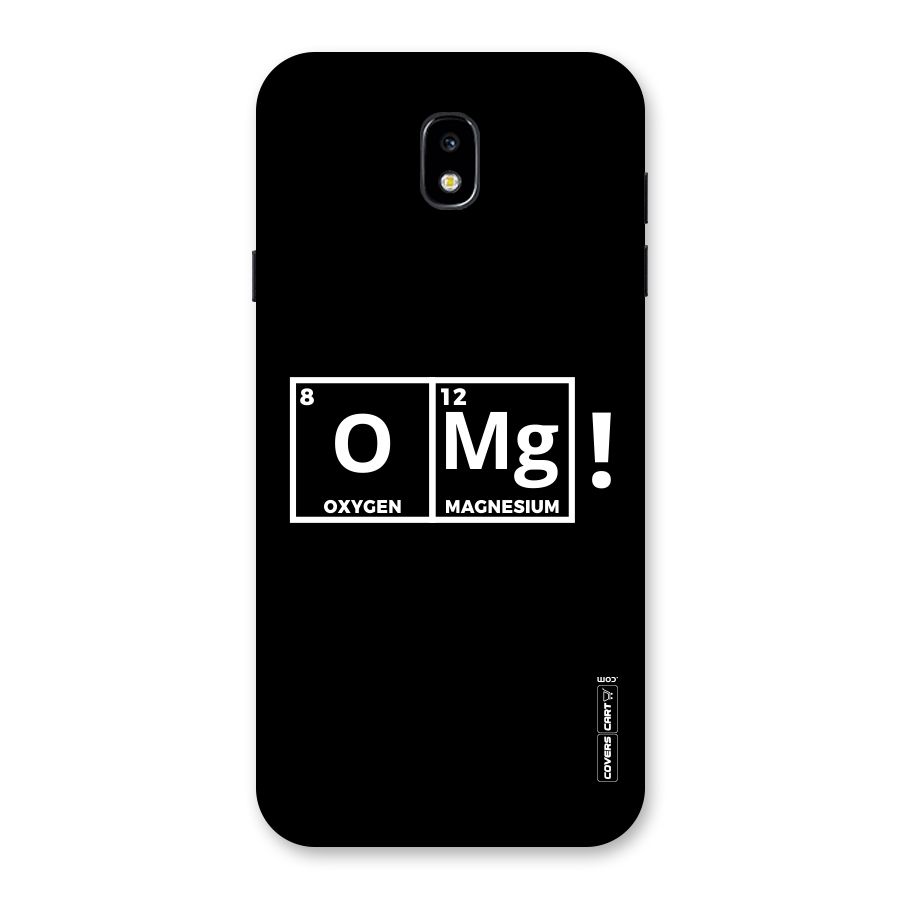 OMG Chemistry Pun Back Case for Galaxy J7 Pro
