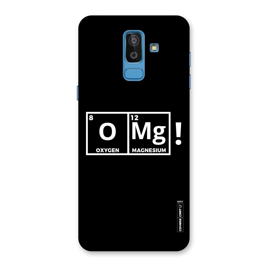 OMG Chemistry Pun Back Case for Galaxy J8