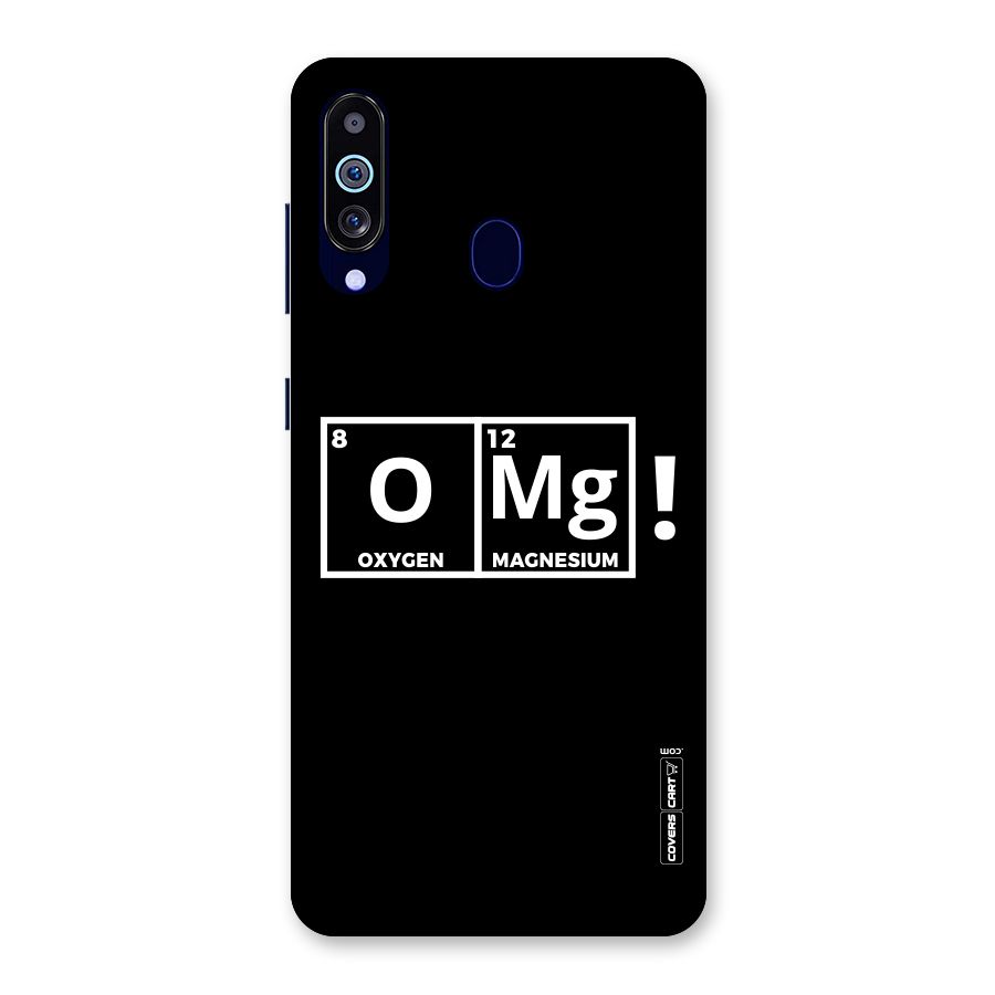 OMG Chemistry Pun Back Case for Galaxy M40