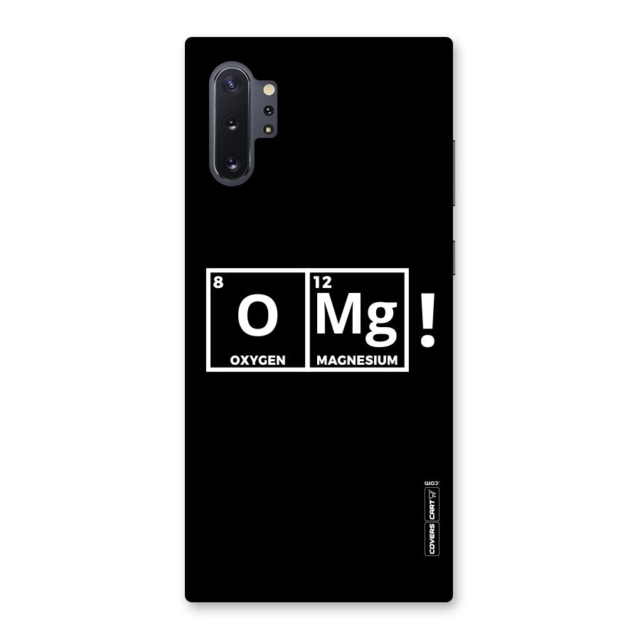 OMG Chemistry Pun Back Case for Galaxy Note 10 Plus