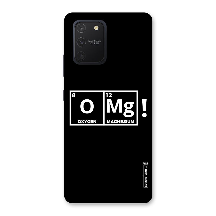 OMG Chemistry Pun Back Case for Galaxy S10 Lite