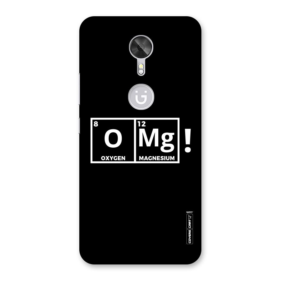 OMG Chemistry Pun Back Case for Gionee A1