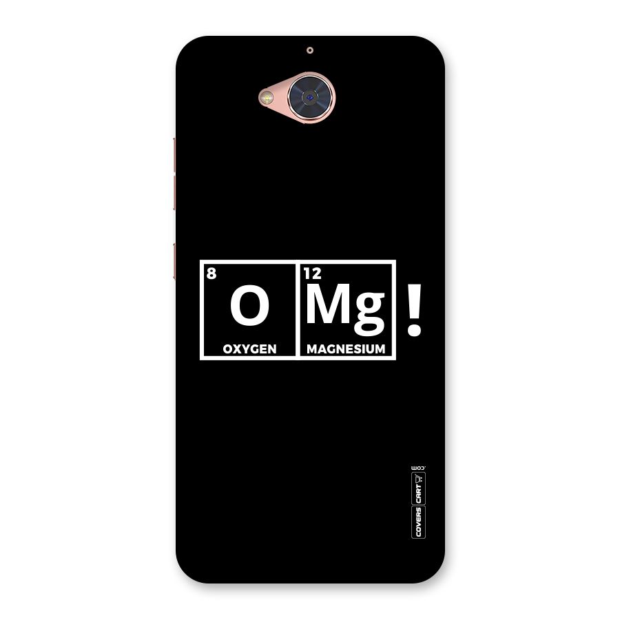 OMG Chemistry Pun Back Case for Gionee S6 Pro