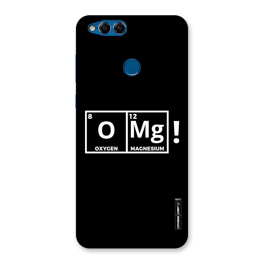 OMG Chemistry Pun Back Case for Honor 7X
