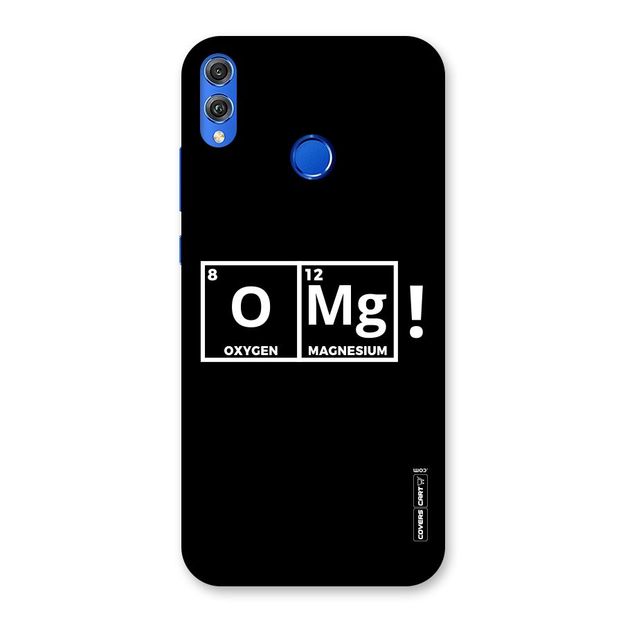 OMG Chemistry Pun Back Case for Honor 8X