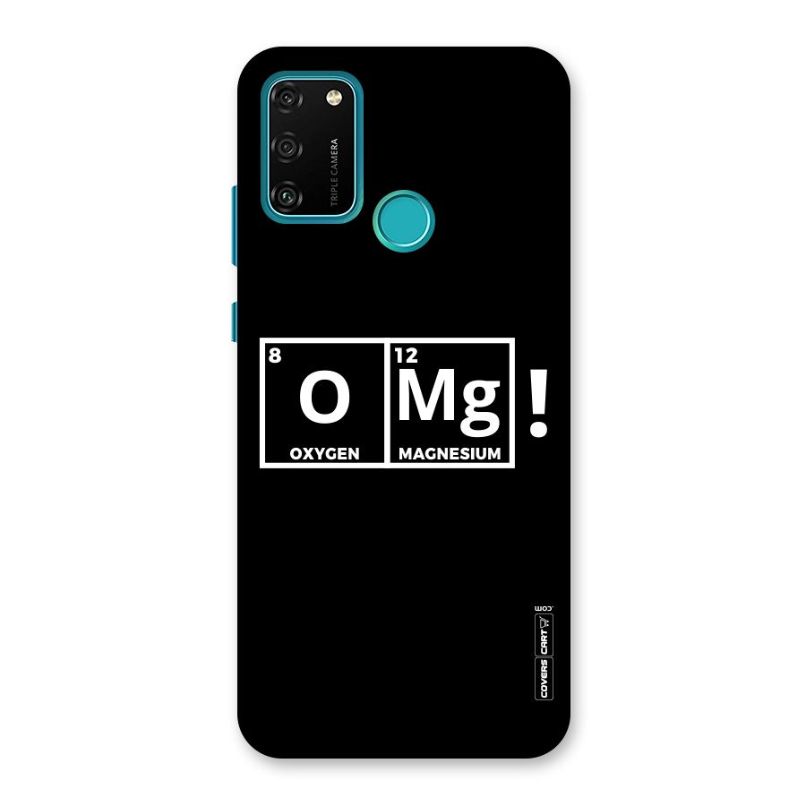 OMG Chemistry Pun Back Case for Honor 9A