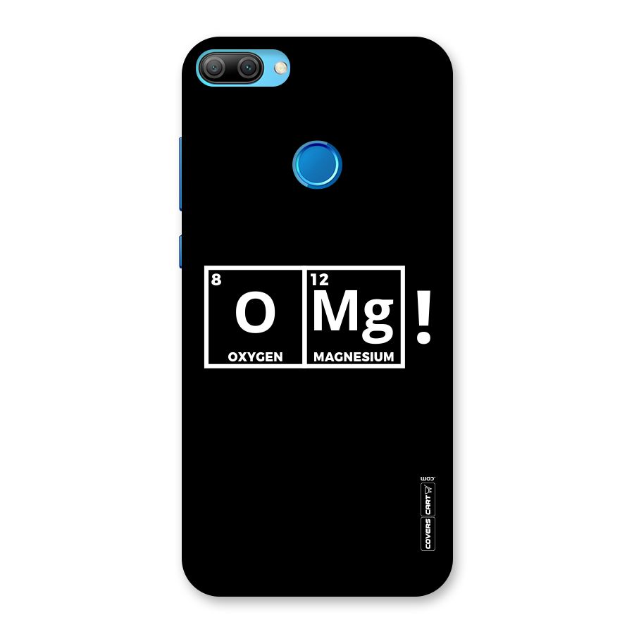 OMG Chemistry Pun Back Case for Honor 9N