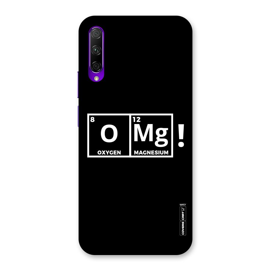 OMG Chemistry Pun Back Case for Honor 9X Pro