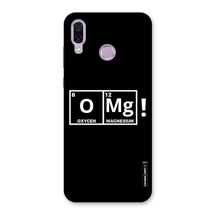 OMG Chemistry Pun Back Case for Honor Play