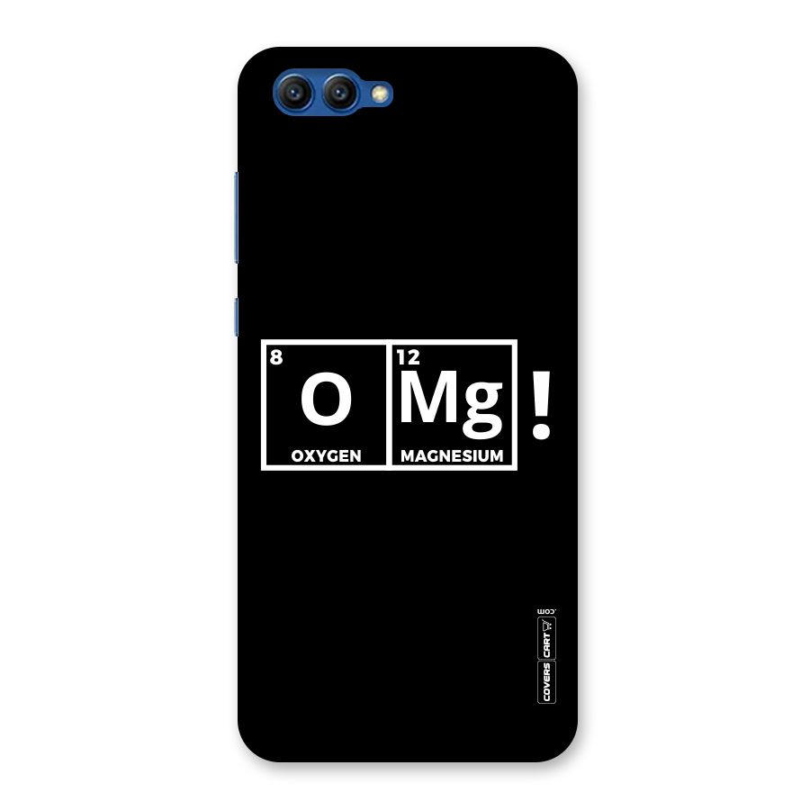 OMG Chemistry Pun Back Case for Honor View 10