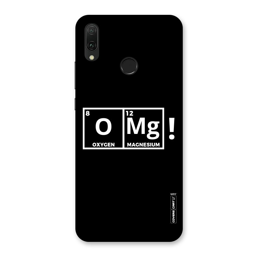 OMG Chemistry Pun Back Case for Huawei Y9 (2019)