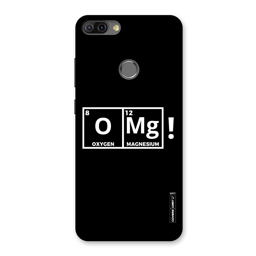 OMG Chemistry Pun Back Case for Infinix Hot 6 Pro