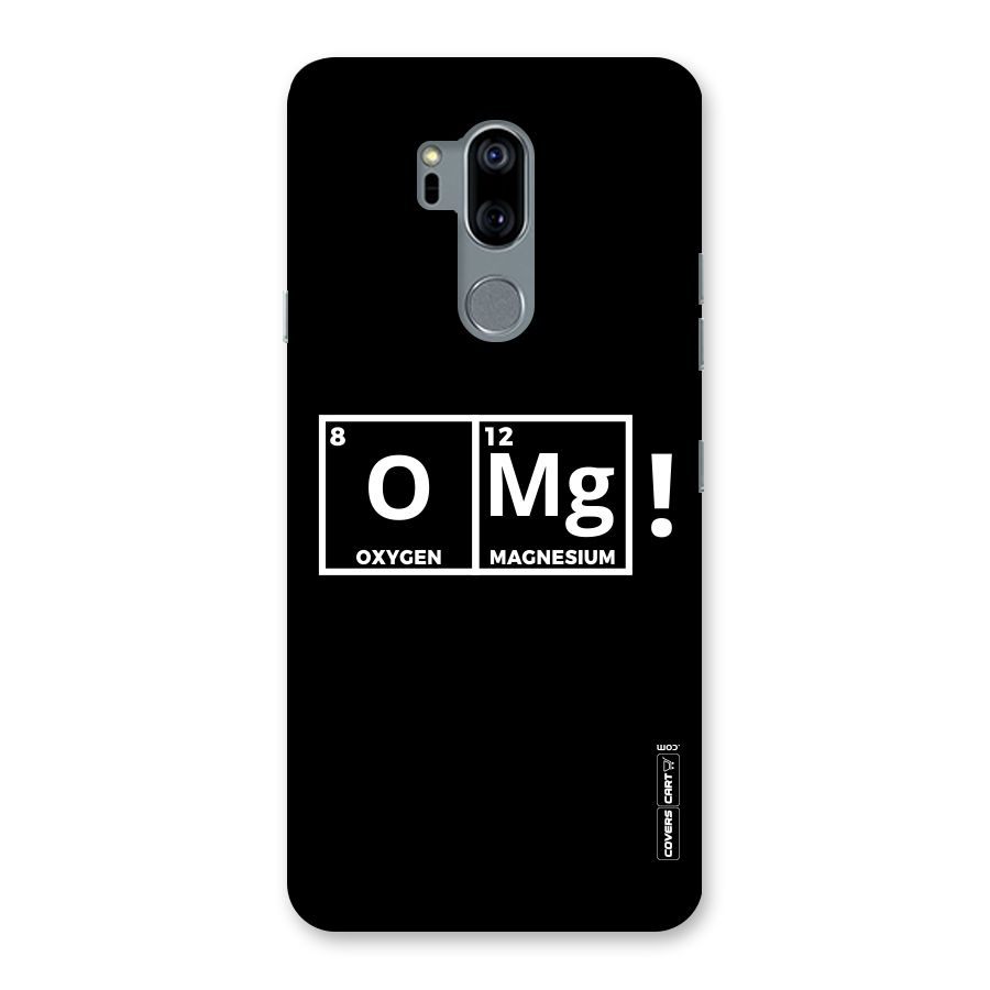 OMG Chemistry Pun Back Case for LG G7
