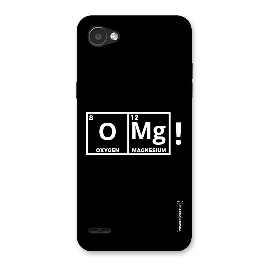 OMG Chemistry Pun Back Case for LG Q6