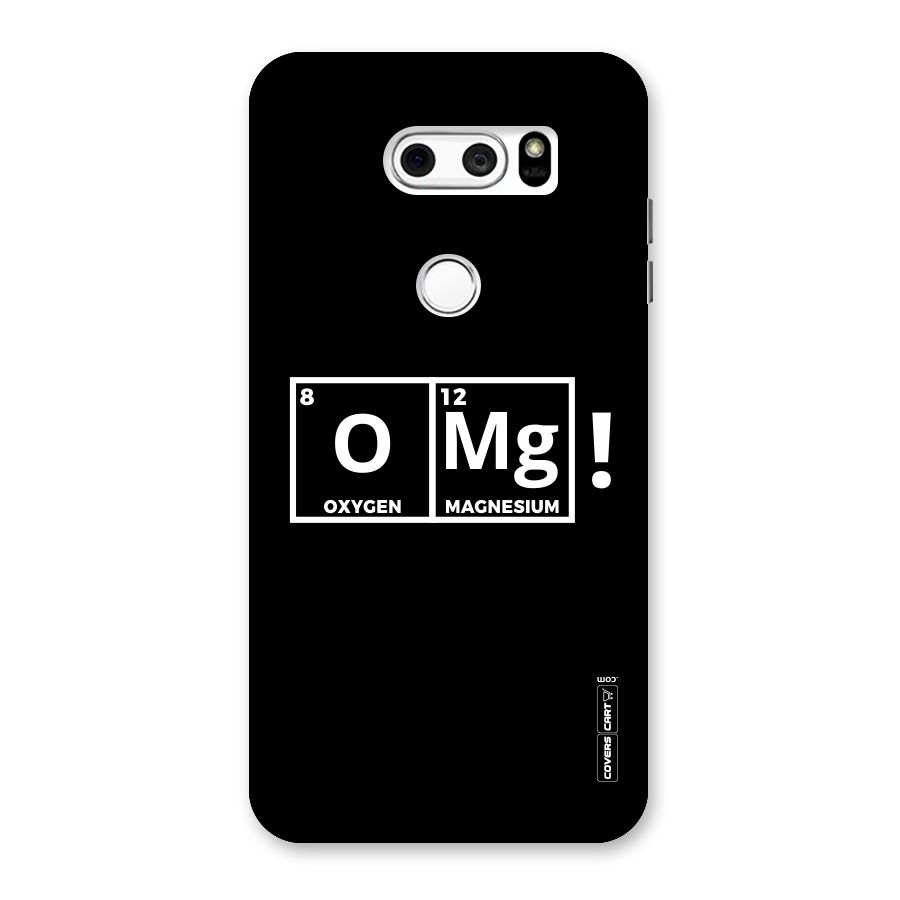 OMG Chemistry Pun Back Case for LG V30