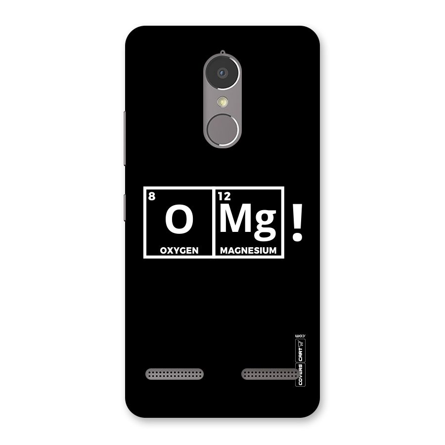 OMG Chemistry Pun Back Case for Lenovo K6 Power