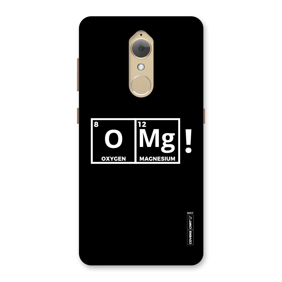 OMG Chemistry Pun Back Case for Lenovo K8