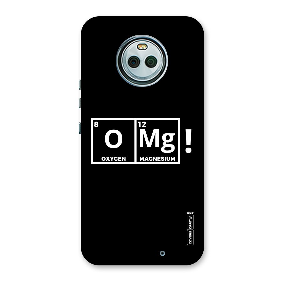 OMG Chemistry Pun Back Case for Moto X4