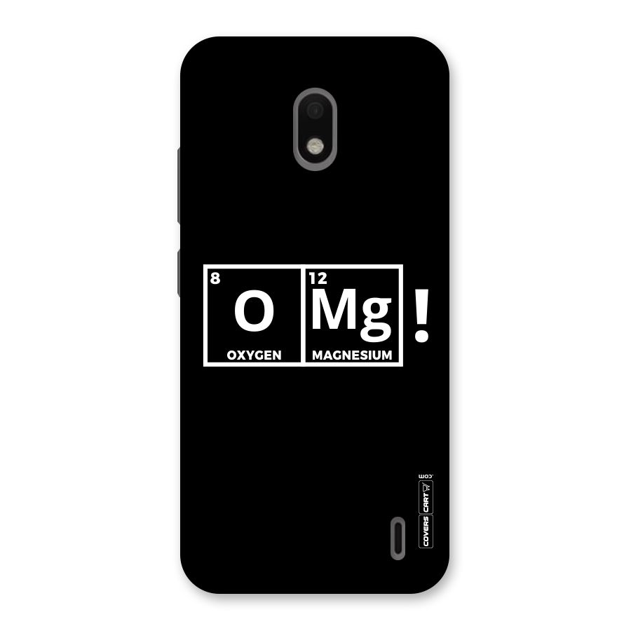 OMG Chemistry Pun Back Case for Nokia 2.2