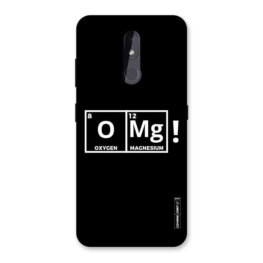 OMG Chemistry Pun Back Case for Nokia 3.2