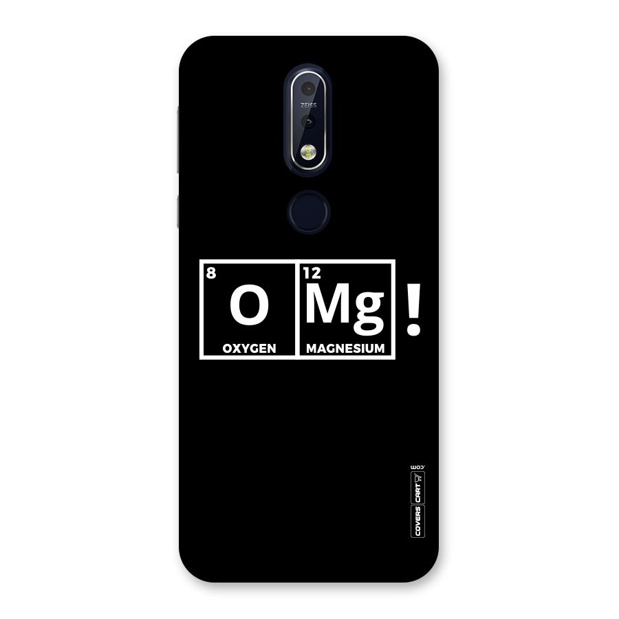 OMG Chemistry Pun Back Case for Nokia 7.1