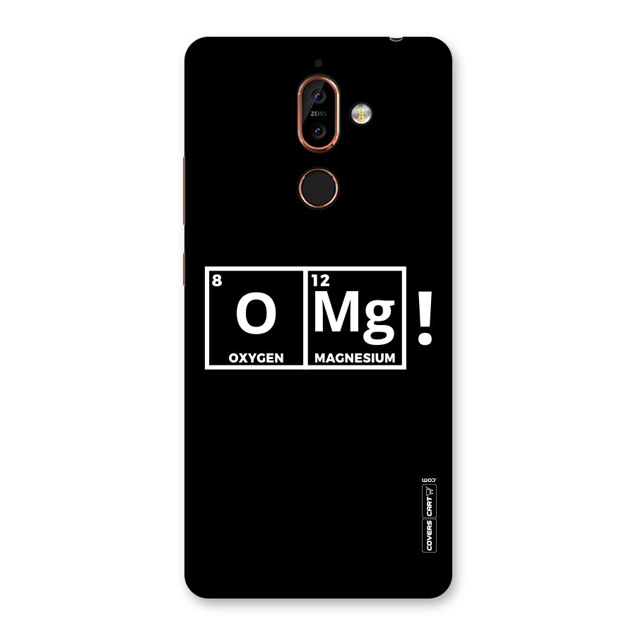 OMG Chemistry Pun Back Case for Nokia 7 Plus