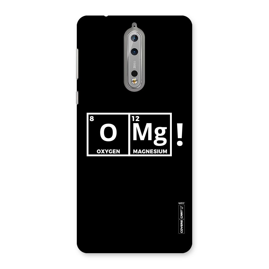 OMG Chemistry Pun Back Case for Nokia 8