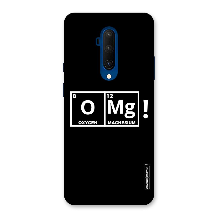 OMG Chemistry Pun Back Case for OnePlus 7T Pro
