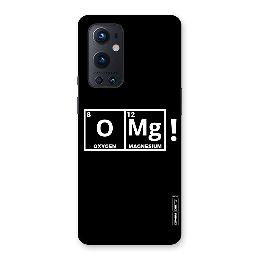 OMG Chemistry Pun Back Case for OnePlus 9 Pro
