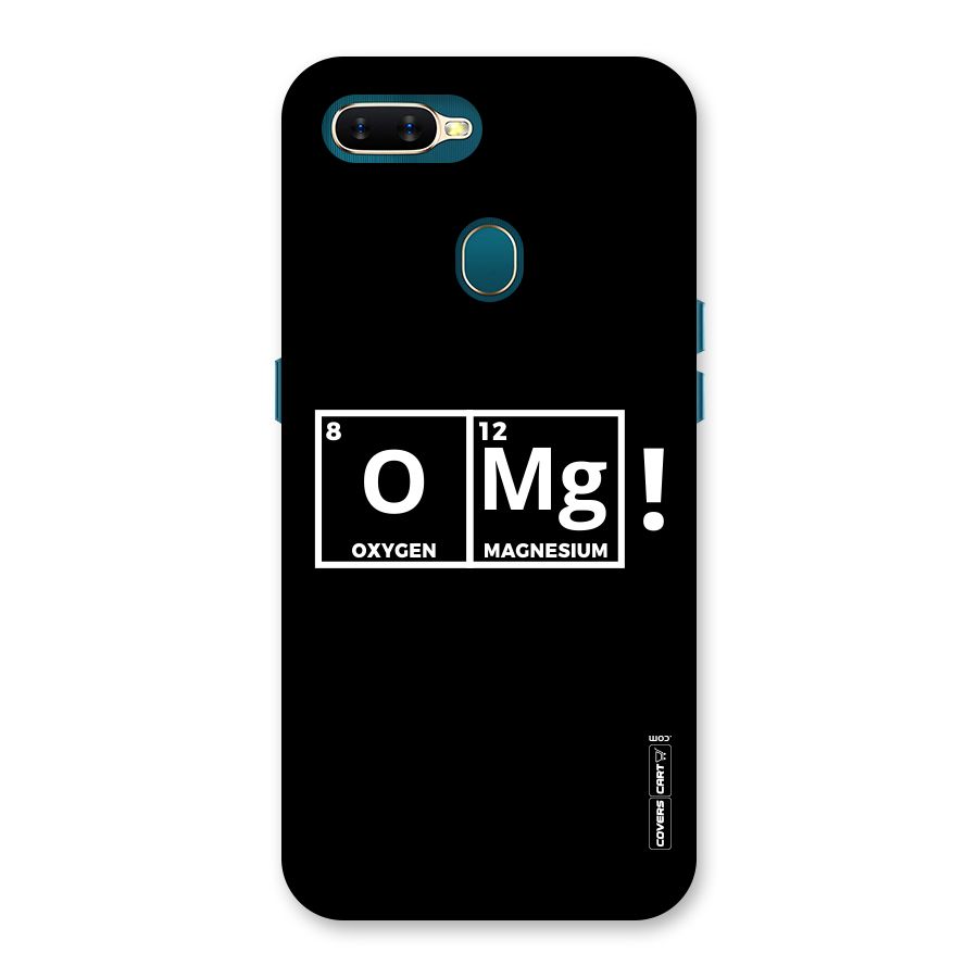 OMG Chemistry Pun Back Case for Oppo A11k