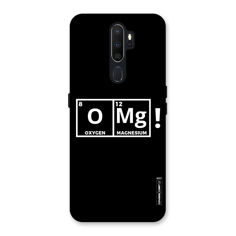 OMG Chemistry Pun Back Case for Oppo A5 (2020)