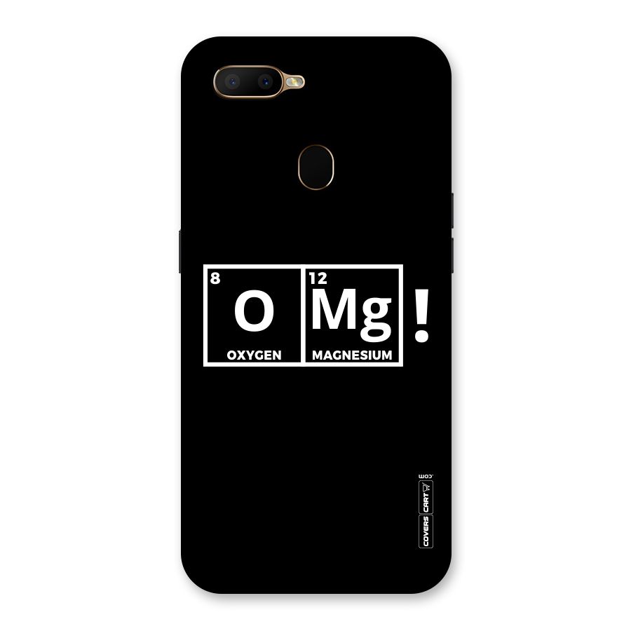 OMG Chemistry Pun Back Case for Oppo A5s