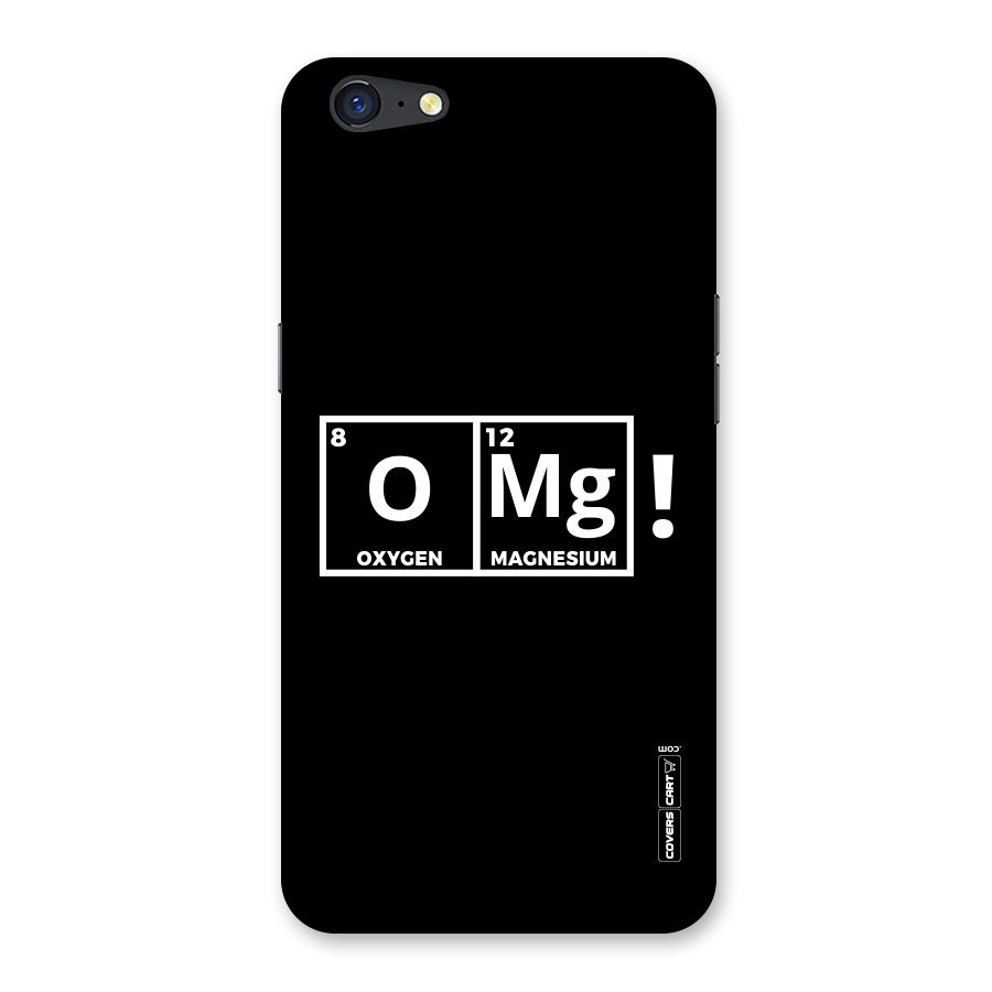 OMG Chemistry Pun Back Case for Oppo A71
