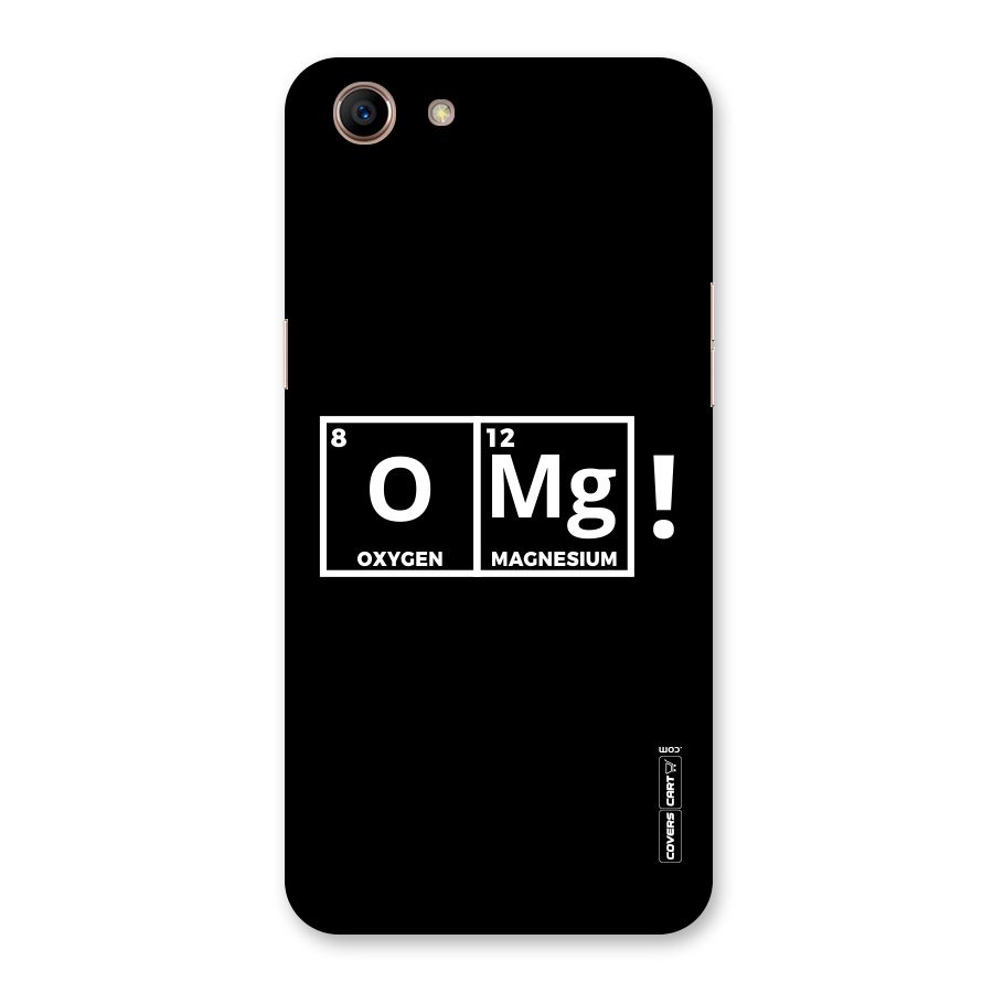 OMG Chemistry Pun Back Case for Oppo A83 (2018)