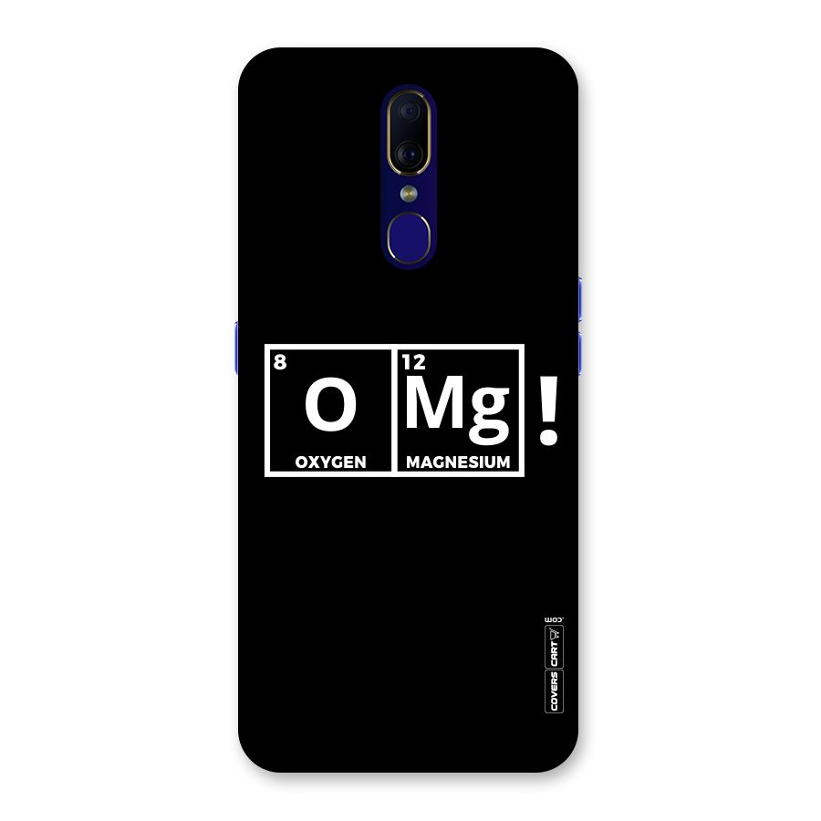 OMG Chemistry Pun Back Case for Oppo F11