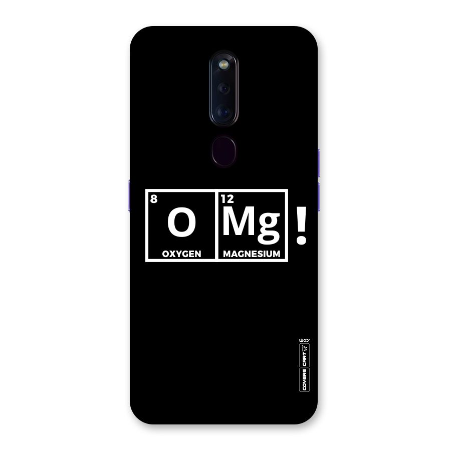 OMG Chemistry Pun Back Case for Oppo F11 Pro