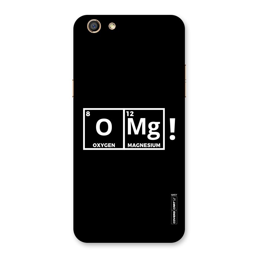 OMG Chemistry Pun Back Case for Oppo F3