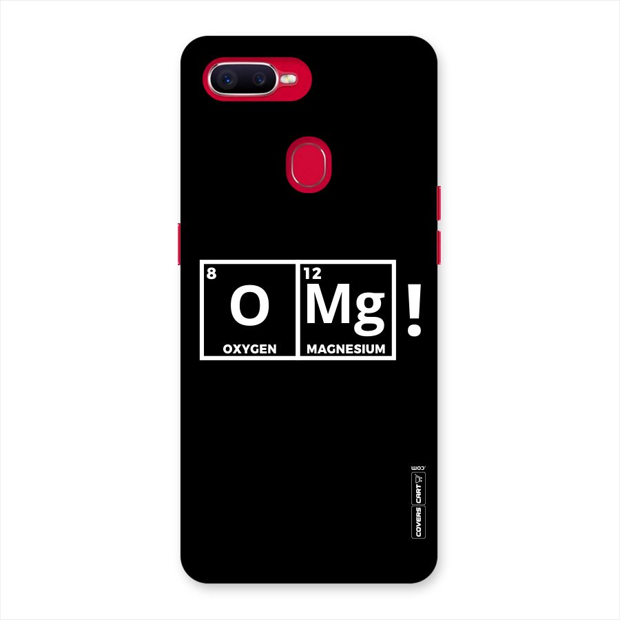 OMG Chemistry Pun Back Case for Oppo F9 Pro