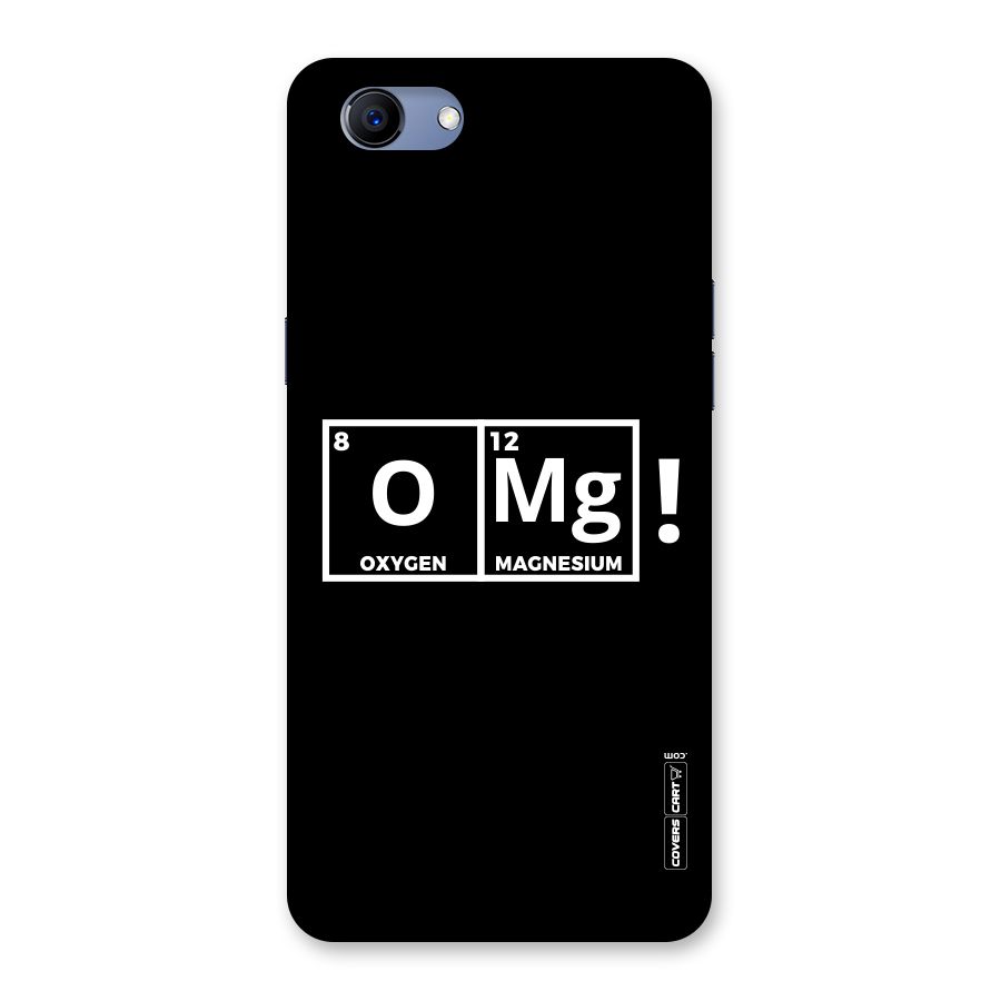 OMG Chemistry Pun Back Case for Oppo Realme 1