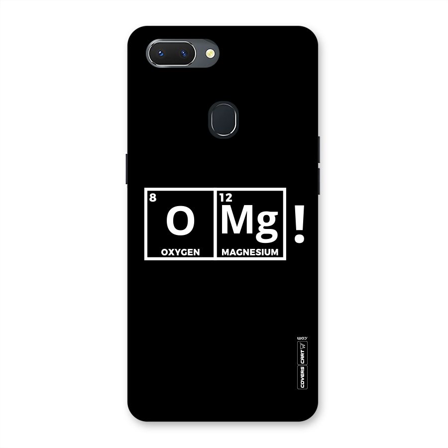 OMG Chemistry Pun Back Case for Oppo Realme 2