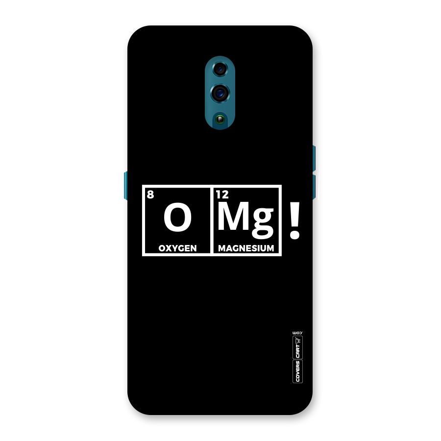 OMG Chemistry Pun Back Case for Oppo Reno