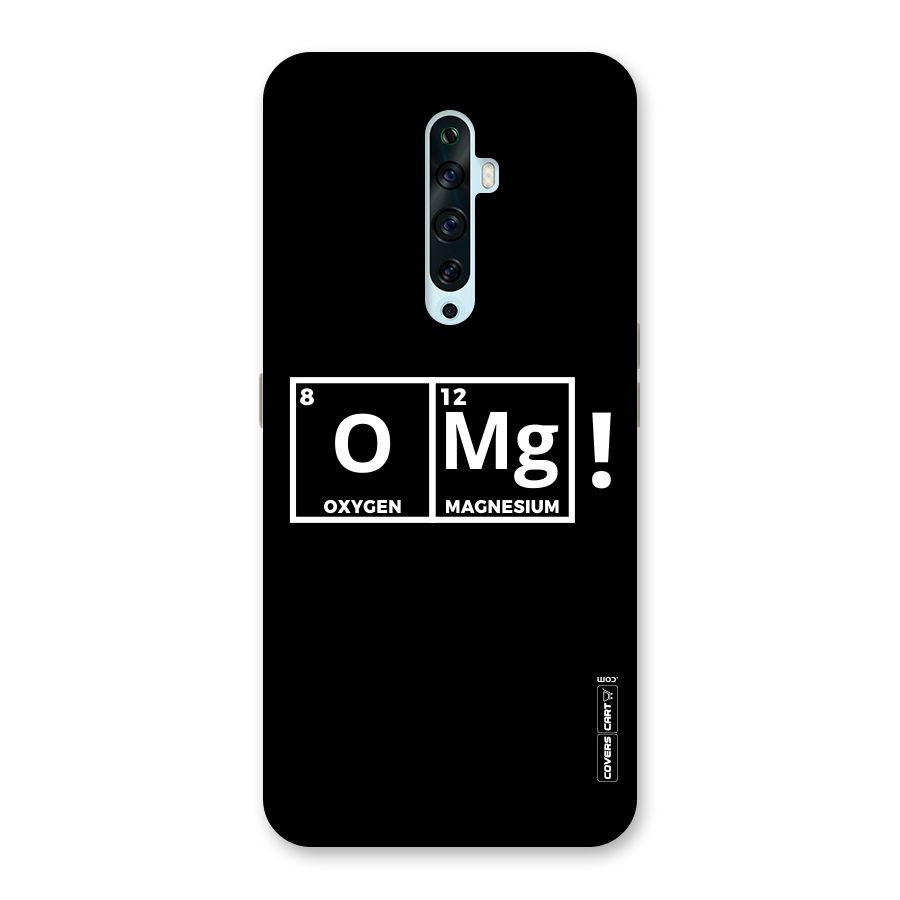 OMG Chemistry Pun Back Case for Oppo Reno2 Z