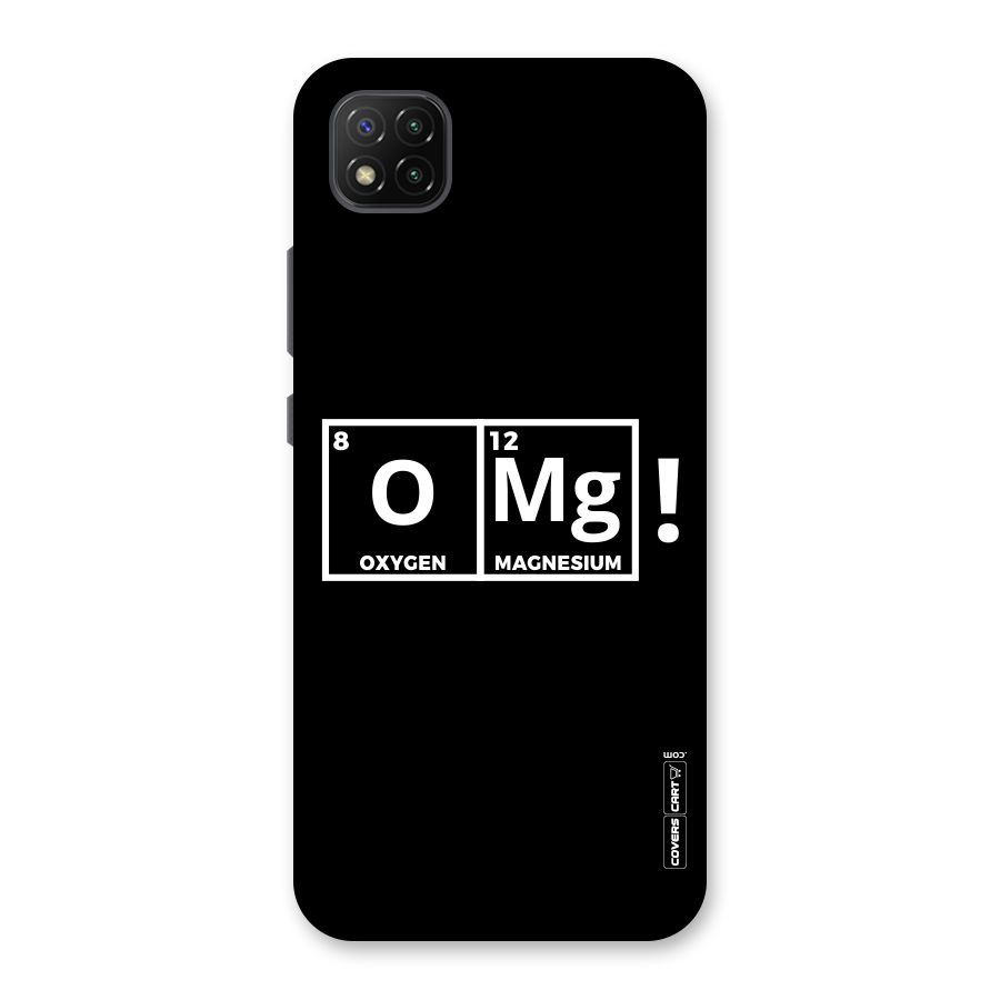 OMG Chemistry Pun Back Case for Poco C3