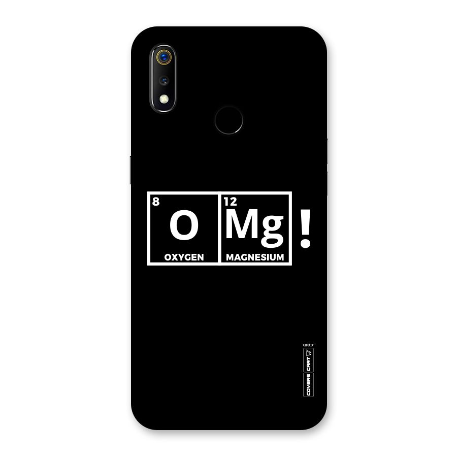 OMG Chemistry Pun Back Case for Realme 3